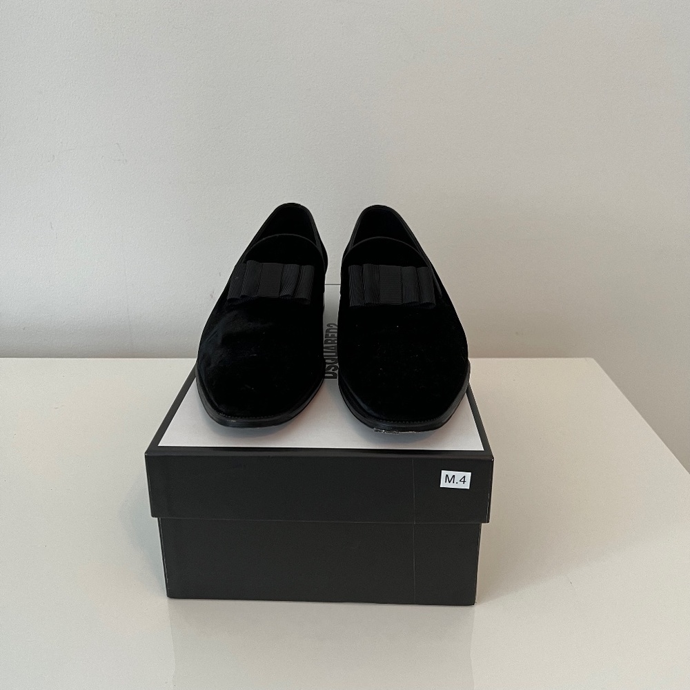 Dsquared2 Velvet Loafers